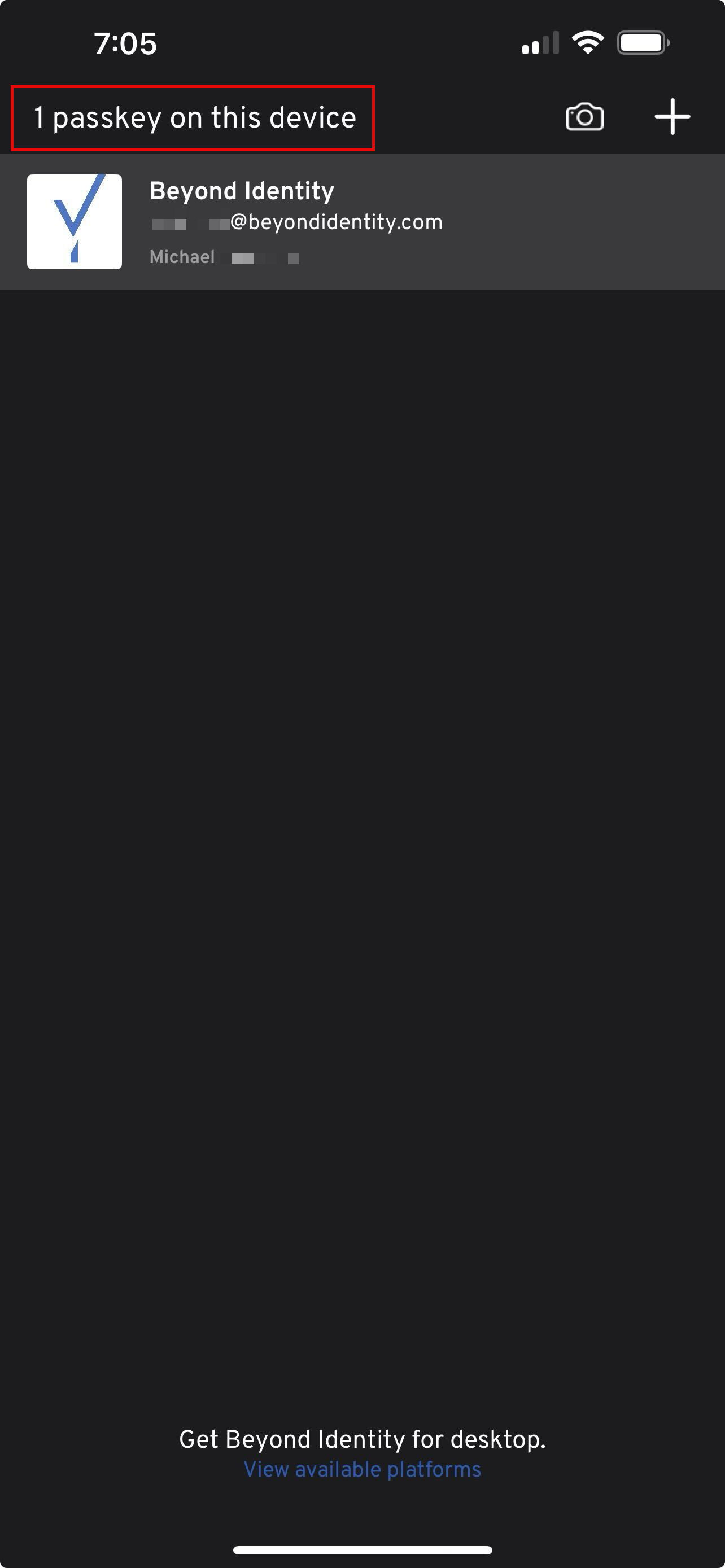 Authenticator